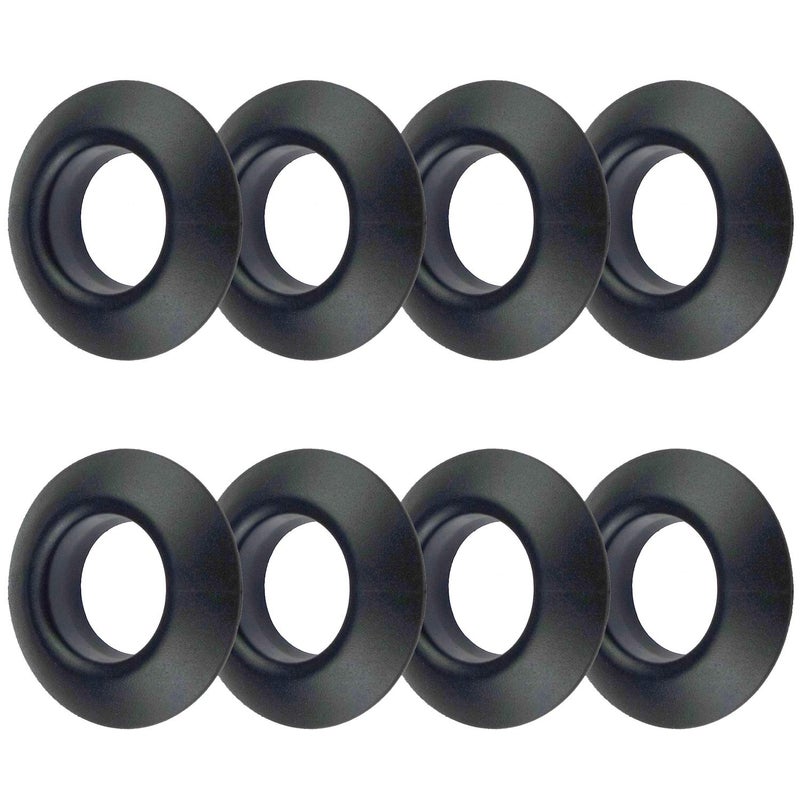 Zelerdo 8 Pack Kayak Paddle Drip Rings for Kayak Canoe Rafting Paddles Shaft - Image 1